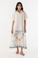 Stitched Printed Dress